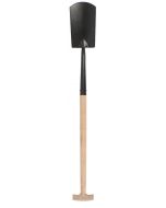 Spade - Gehard staal - Essenhouten steel - 76 cm