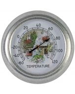 Thermometer analoog 25cm rond