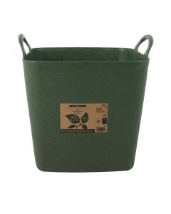 Flexibele kuip - 27 liter - Groen - Met handvatten - 100% Gerecycled - ECO Friendly