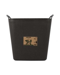 Flexibele kuip - 43 liter - Zwart - Met handvatten - 100% Gerecycled - ECO Friendly