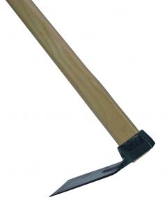 Landhak - Onkruidhak - Gesmeed - 16 cm - Houten steel - 130 cm